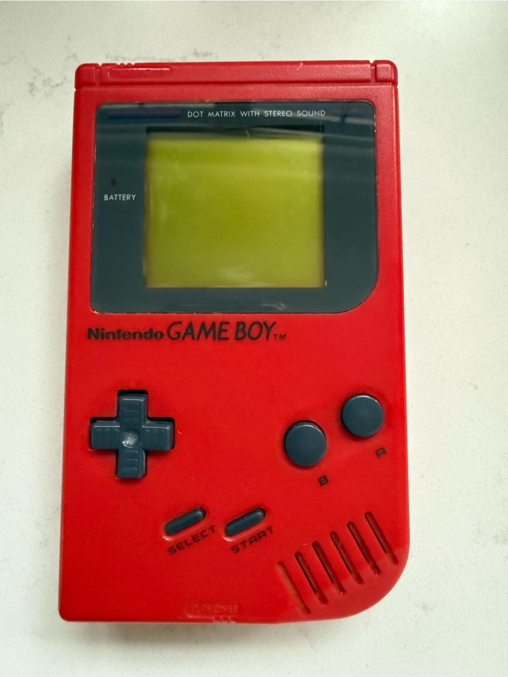 Nintendo Red Game Boy Handheld Console